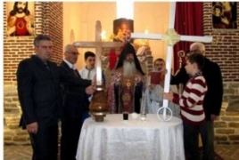 Իրանի Ռահվա գյուղի Սբ Աստվածածին եկեղեցու խաչերն օծվել են