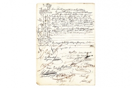 Napoleon & Josephine marriage document going up for sale