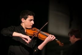 Violin player Haig Hovsepian to perform with Concord Orchestra