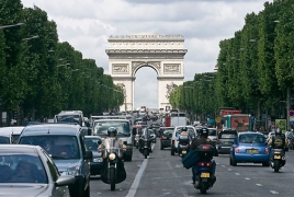 Paris traffic gets blocked by protests, strikes
