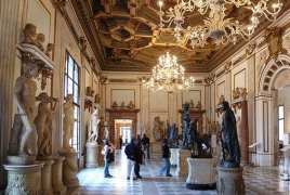 Italy covers nude sculptures in Capitoline Museum for Iran President