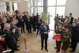 В Ереване в торжественной обстановке открыли Национальный исследовательский университет обороны Минобороны РА
