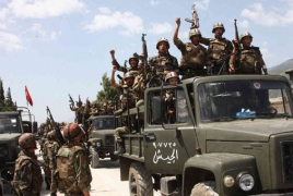 Syrian govt. forces, allies seize town near Deraa