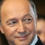 French Foreign Minister Laurent Fabius leaving government