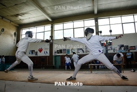 Armenian fencers win 8 medals at Georgia-hosted tournament
