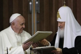Pope Francis, Russian Patriarch embrace in historic meeting in Cuba