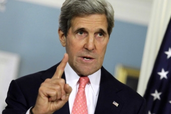 Russia sanctions stay in force until Ukraine deal implemented: Kerry ...