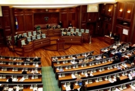 Kosovo opposition MPs use tear gas to block work in parliament