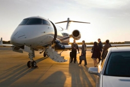 Armenian businessman offers Uber-like private air travel service
