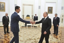Путин и Асад обсудили по телефону «различные аспекты сирийского кризиса»