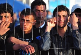 Migrants hold protests along Greek-Macedonian border