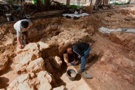 Winery, Roman bathhouse found in Jerusalem's Schneller compound
