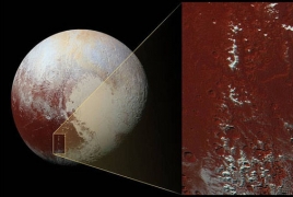 New Horizons spots snowcapped mountain range on Pluto