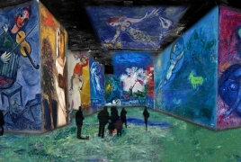 Les Carrières de Lumières hosts multimedia exhibit devoted to Chagall