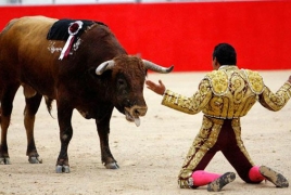 Thousands of Spaniards rally in favor of bullfighting traditions