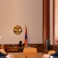 ԼՂՀ նախագահը և ԵԱՀԿ  ներկայացուցիչը քննարկել են շփման գծում տիրող իրավիճակը