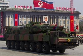 North Korea fires ballistic missile into sea, Seoul says