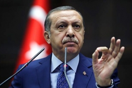 Turkey’s Erdogan accuses EU of supporting terrorism
