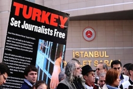 Erdogan slams foreign diplomats for attending top journalists' trial