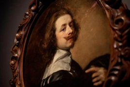Anthony van Dyck self-portrait on view at Rubens House