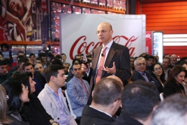 «Կոկա-Կոլա Հելլենիկ»-ի գործադիր տնօրենի այցը Երևան. Հանդիպում թիմին, ծանոթություն ՀՀ-ին ու մշակույթին