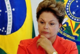 Two top Brazilian officials resign in latest blow to Rousseff govt.