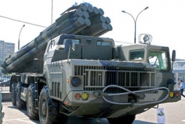 Azerbaijan uses Smerch multiple rocket launchers in Karabakh violence