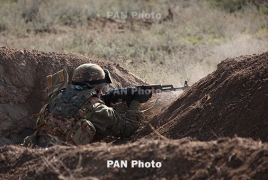 Azerbaijan shells Armenia's eastern positions