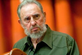 Cuban revolutionary icon Fidel Castro makes rare public appearance