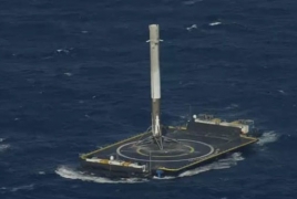 SpaceX makes historic rocket landing