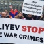Hundreds rally in Amsterdam to protest Azeri violence