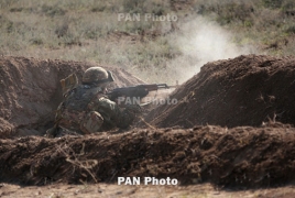 ԼՂՀ ՊՆ. Հակառակորդի կրակի դադարեցման խախտումների հետևանքով զինվոր է վիրավորվել
