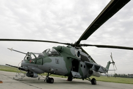 Российские вертолеты примут участие в авиашоу в рамках празднования 71-й годовщины Дня Победы в Ереване