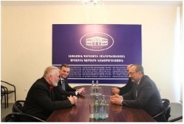 Глава МИД Нагорно-Карабахской Республики принял депутата Европейского парламента