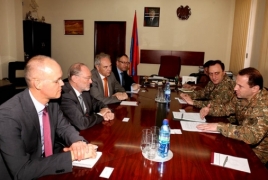 Замглавы минобороны - представителю ОБСЕ: Армия НКР адекватно реагирует на азербайджанские обстрелы