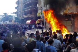 Hundreds protest in Egypt after tea vendor shot by police