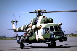 6 Russian military helicopters delivered to Azerbaijan in 2015