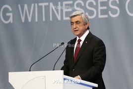 Armenia President: Karabakh people determined to be free