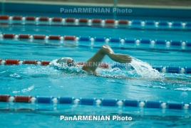 На чемпионате Армении по плаванию были установлены новые рекорды