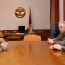 Агрессия против Карабаха стала главной темой встречи президента НКР с начальником Генштаба ВС РА