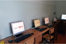 Համակարգչային սենյակ ՎիվաՍել-ՄՏՍ-ից ՝ սահմանամերձ Վահանի դպրոցին