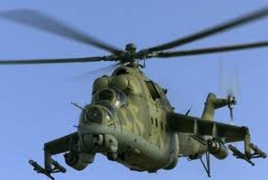 В Армении прошли учения российских военных вертолетчиков