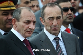Президент НКР встретился с экс-президентом Армении и НКР Робертом Кочаряном