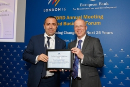 EBRD honors Ameriabank with Deal of the Year – Energy Efficiency award