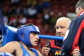 Армянский боксер Нарек Манасян стал победителем международного турнира памяти Короткова