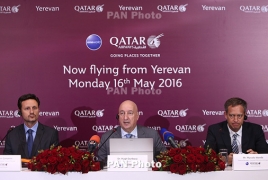 Qatar Airways launches in Armenia with maiden flight to Doha