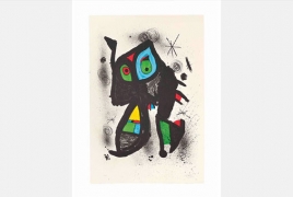 Grandson to auction Joan Miro paintings to help refugees