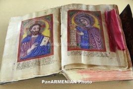 Лос-анджелесский Музей Гетти проведет лекцию о средневековых армянских манускриптах