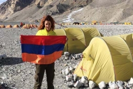 First Armenian woman reaches top of Everest
