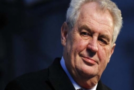 Czech President to start Armenia visit from Genocide memorial